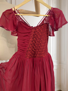 Rochie vintage de gală cu corset mărimea XS