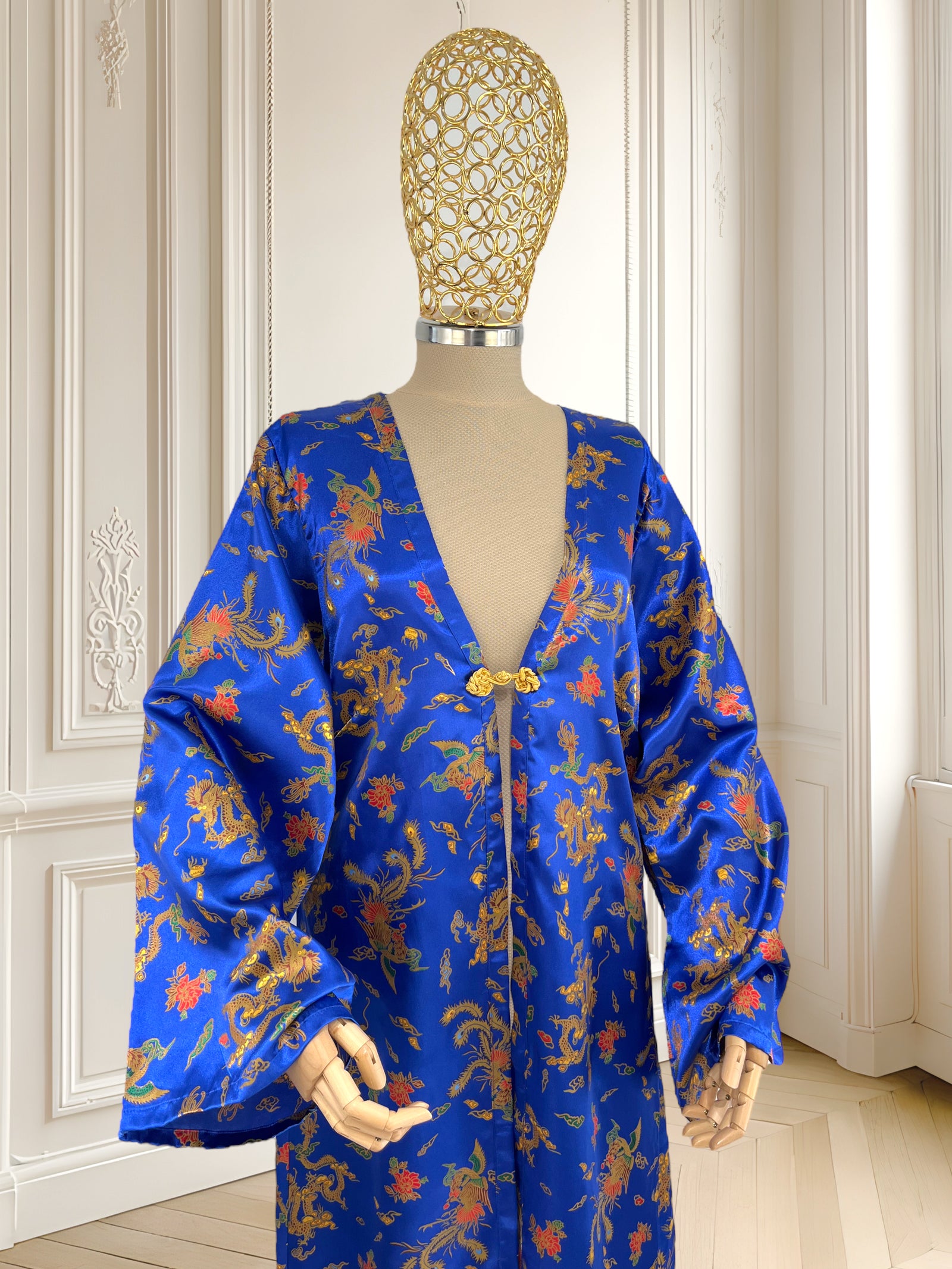 Halat vintage satinat potrivit pentru M/L