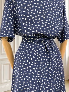 Rochie maxi albastru închis mărimea L