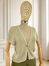 Încarcă imaginea în vizualizatorul Galerie, Bolero tricotat mărimea S
