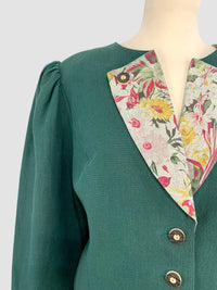 Sacou vintage din amestec de in mărimea L