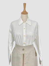 Cămașă vintage cu broderie mărimea XL