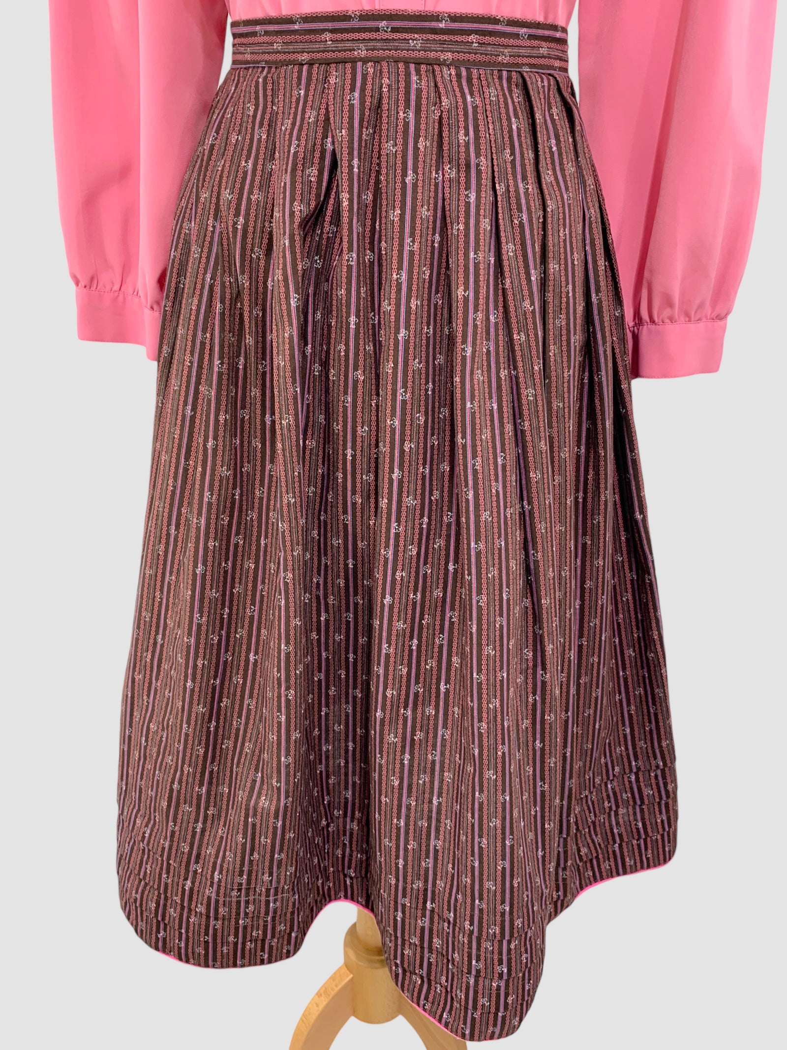 Fustă vintage din bumbac mărimea M