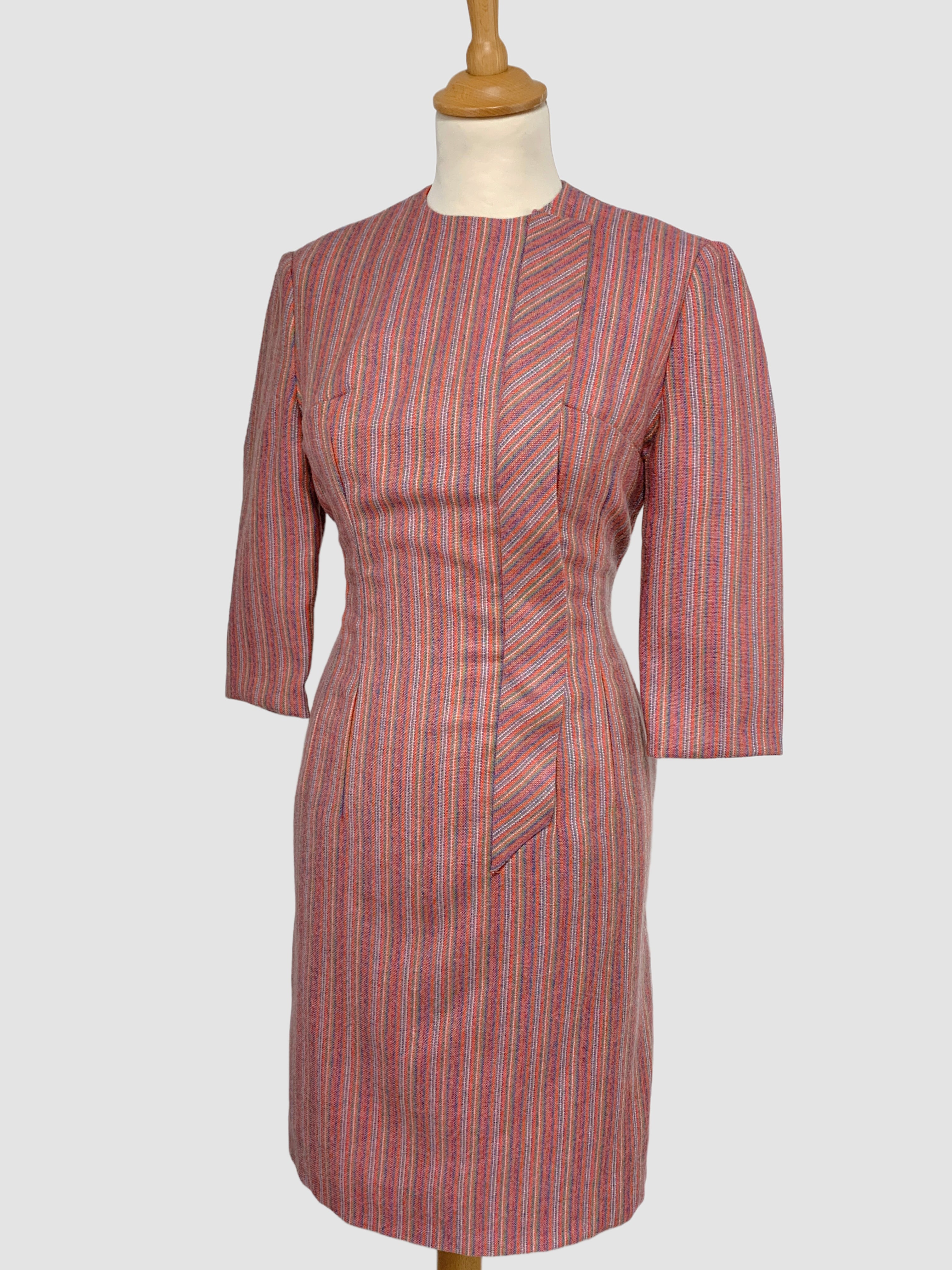 Rochie vintage din amestec de lână mărimea S