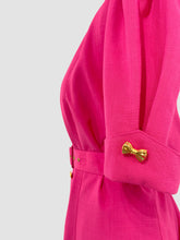Încarcă imaginea în vizualizatorul Galerie, Rochie vintage roz potrivită pentru L/XL
