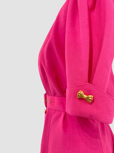 Rochie vintage roz potrivită pentru L/XL