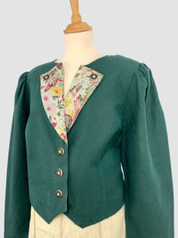 Sacou vintage din amestec de in mărimea L