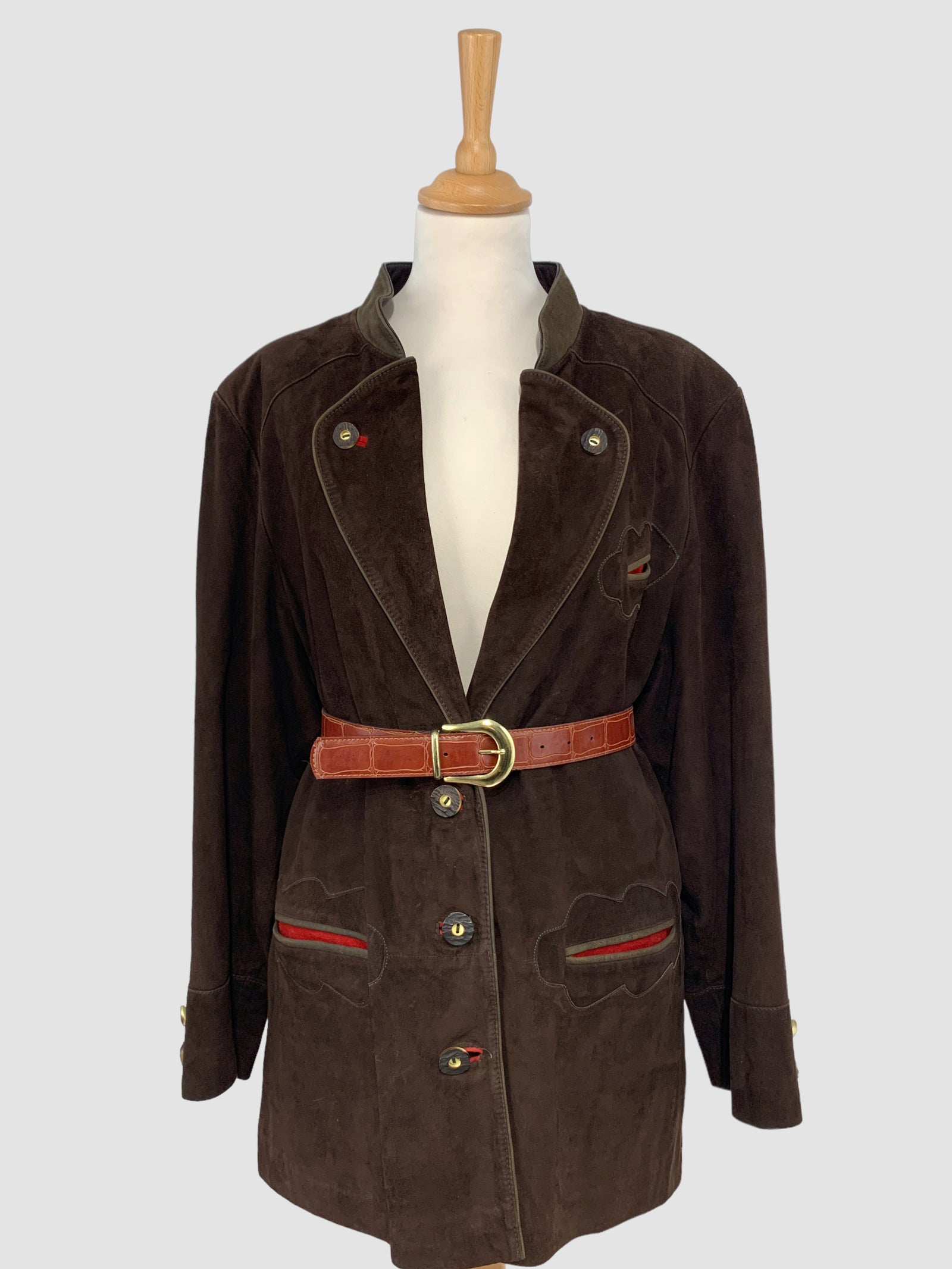 Sacou vintage din piele naturală mărimea XL