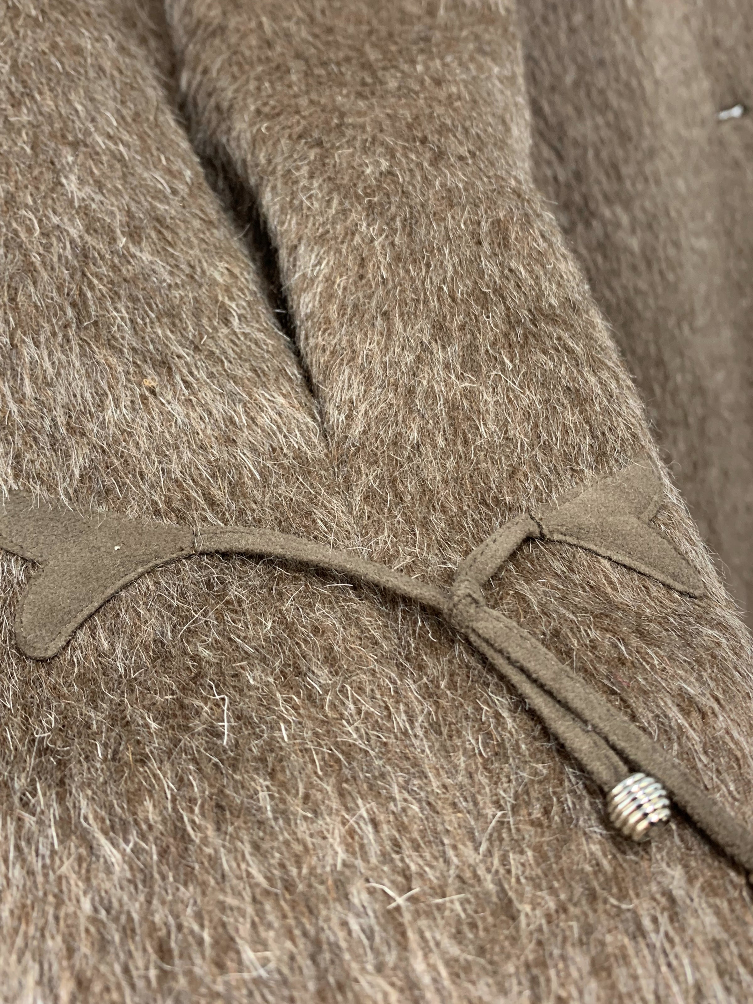 Palton de lux din mohair și merino mărimea L