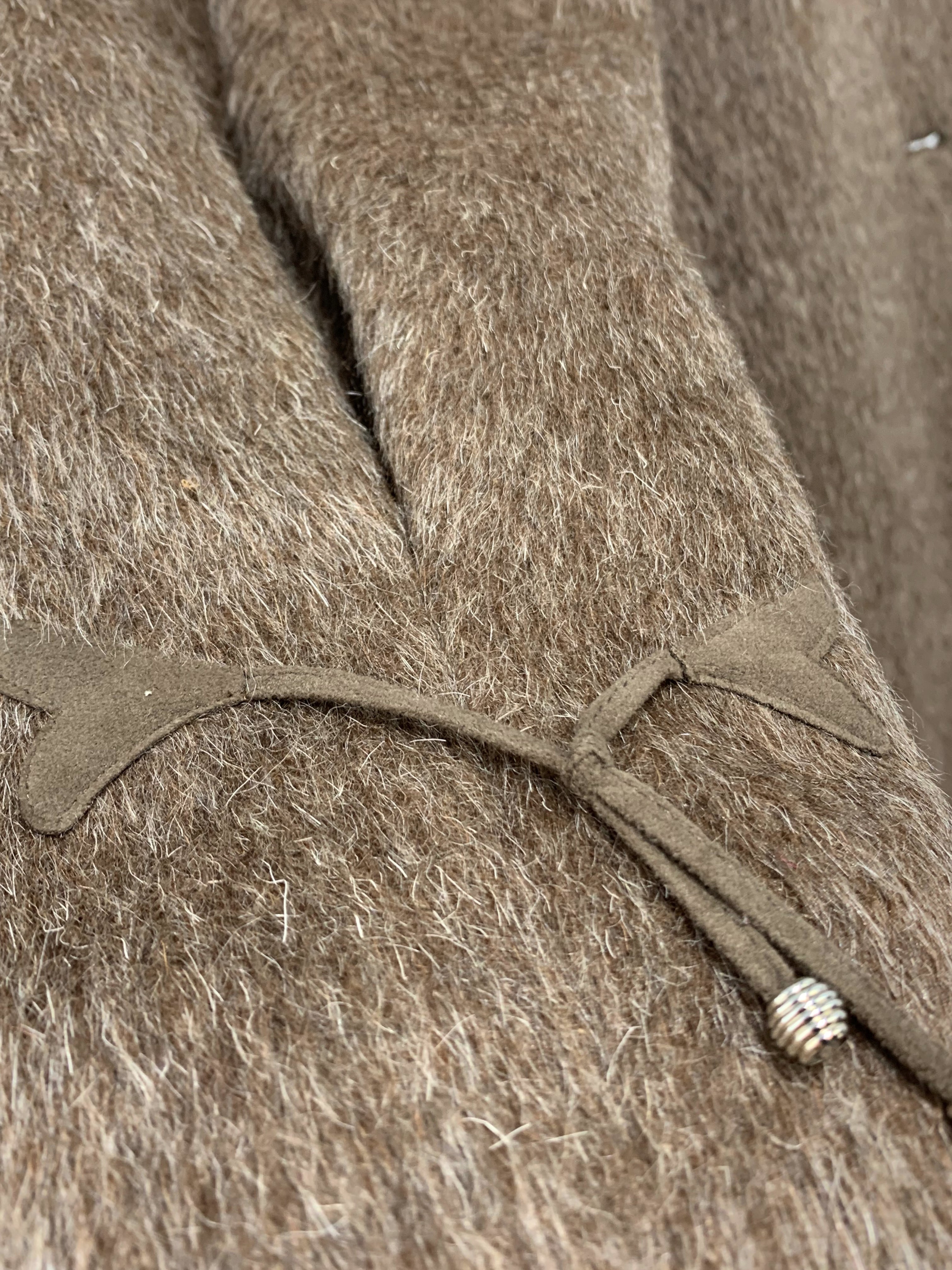Palton de lux din mohair și merino mărimea L