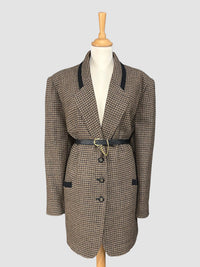 Sacou vintage din lână pură mărimea XL