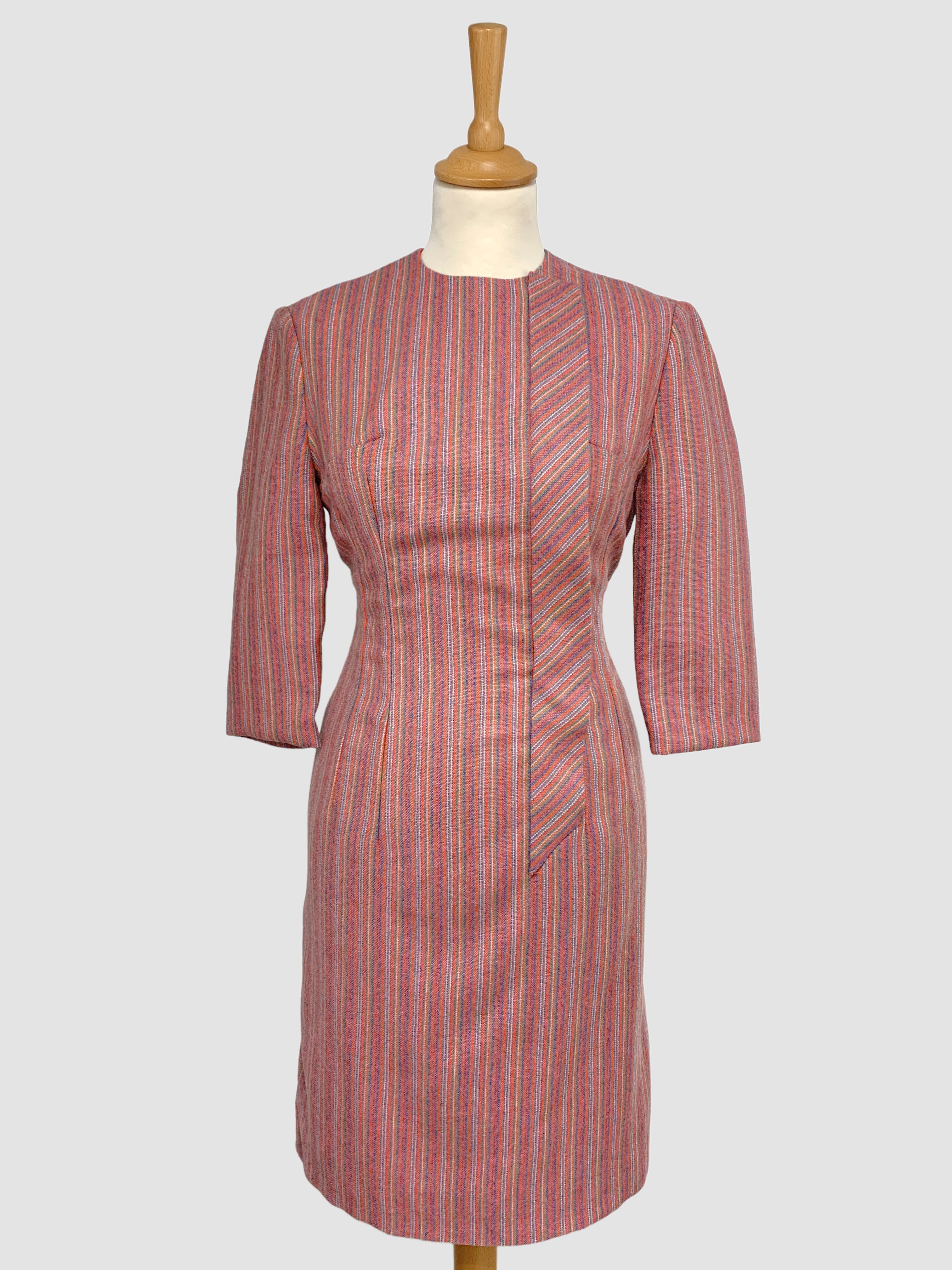 Rochie vintage din amestec de lână mărimea S