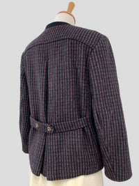 Sacou vintage din lână pură mărimea M