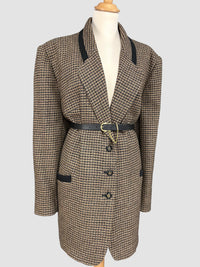 Sacou vintage din lână pură mărimea XL