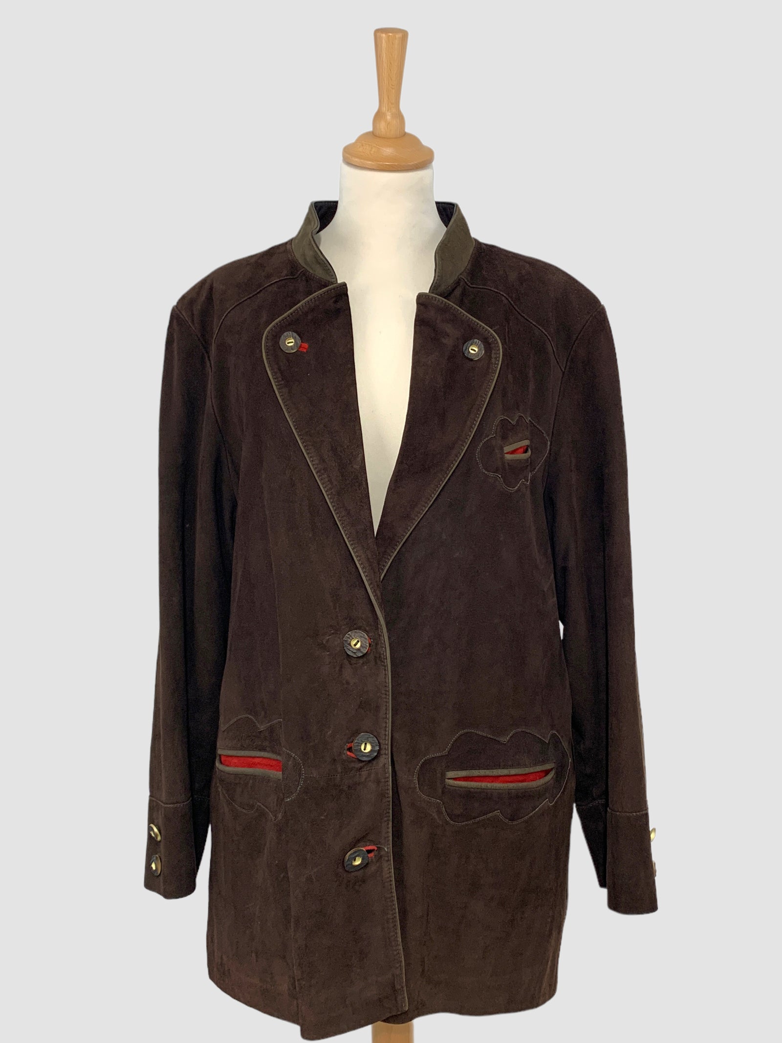 Sacou vintage din piele naturală mărimea XL