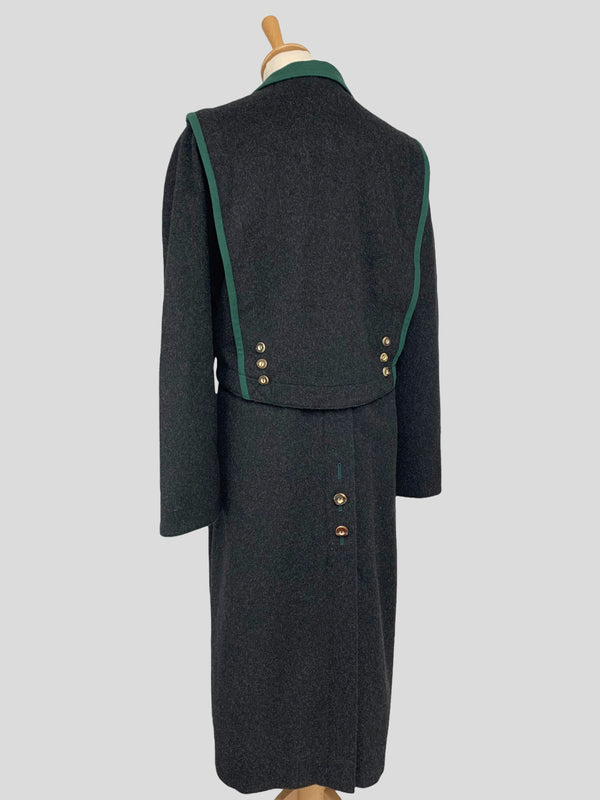Palton vintage din lână pură mărimea XL