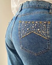 Încarcă imaginea în vizualizatorul Galerie, Jeans vintage mărimea 38
