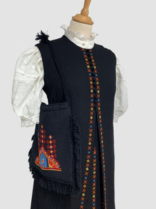 Rochie cu imprimeu folcloric mărimea S