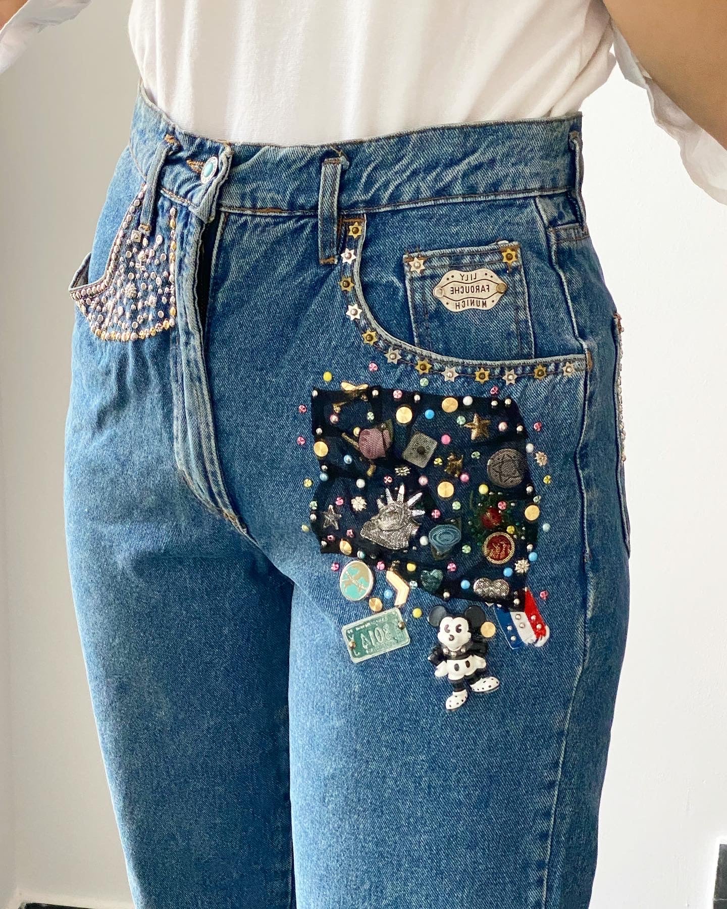 Jeans vintage mărimea 38