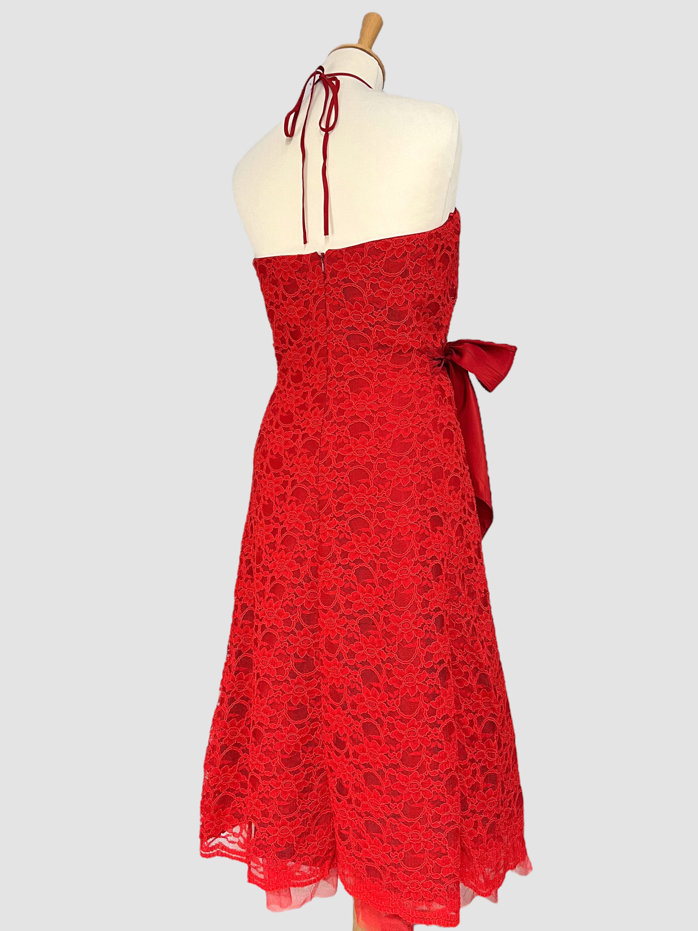Rochie elegantă cu dantelă mărimea M