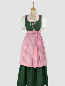 Rochie bavareză cu top alb potrivită pentru S/M