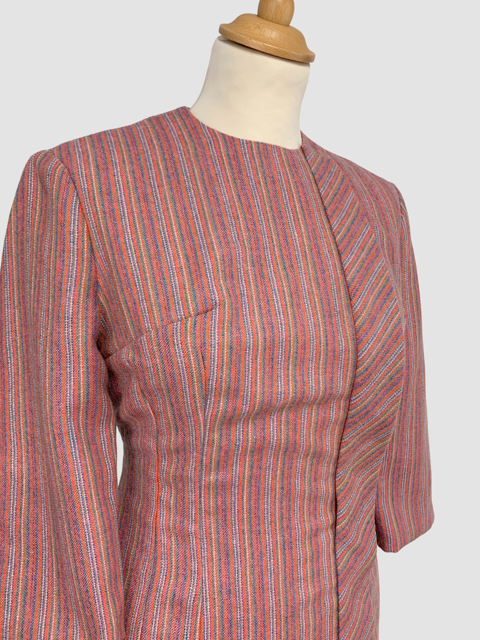 Rochie vintage din amestec de lână mărimea S