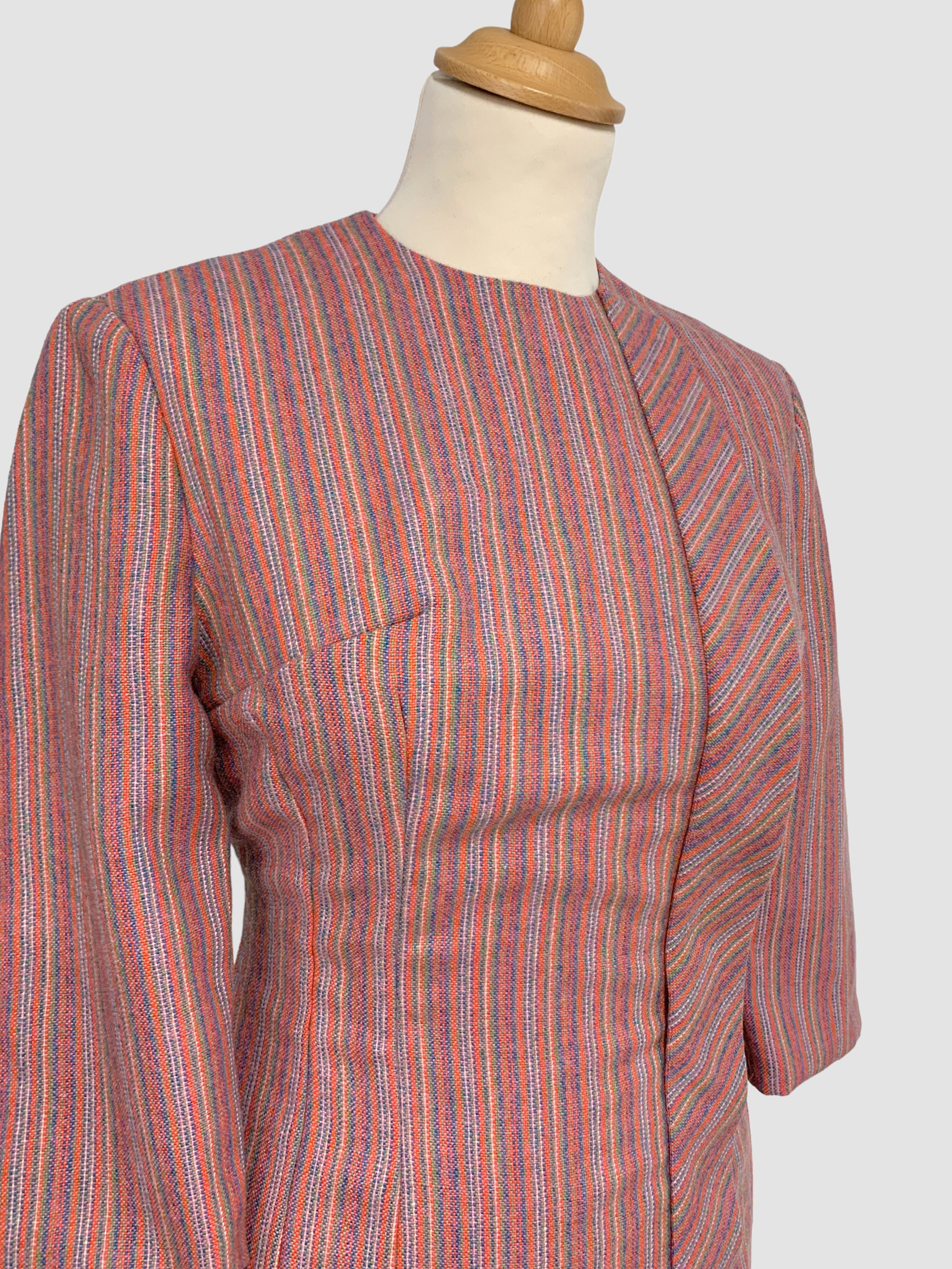 Rochie vintage din amestec de lână mărimea S
