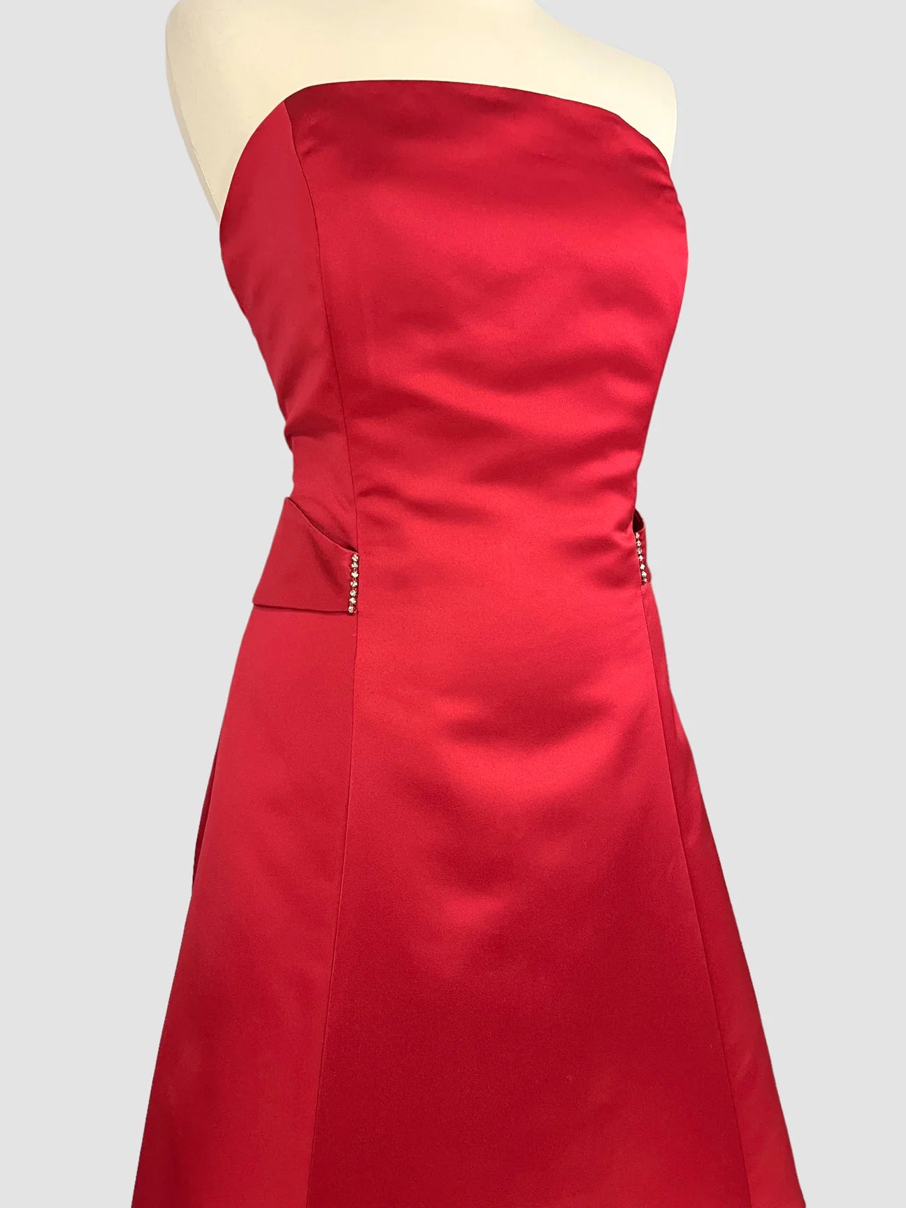 Rochie satinată de gală mărimea M
