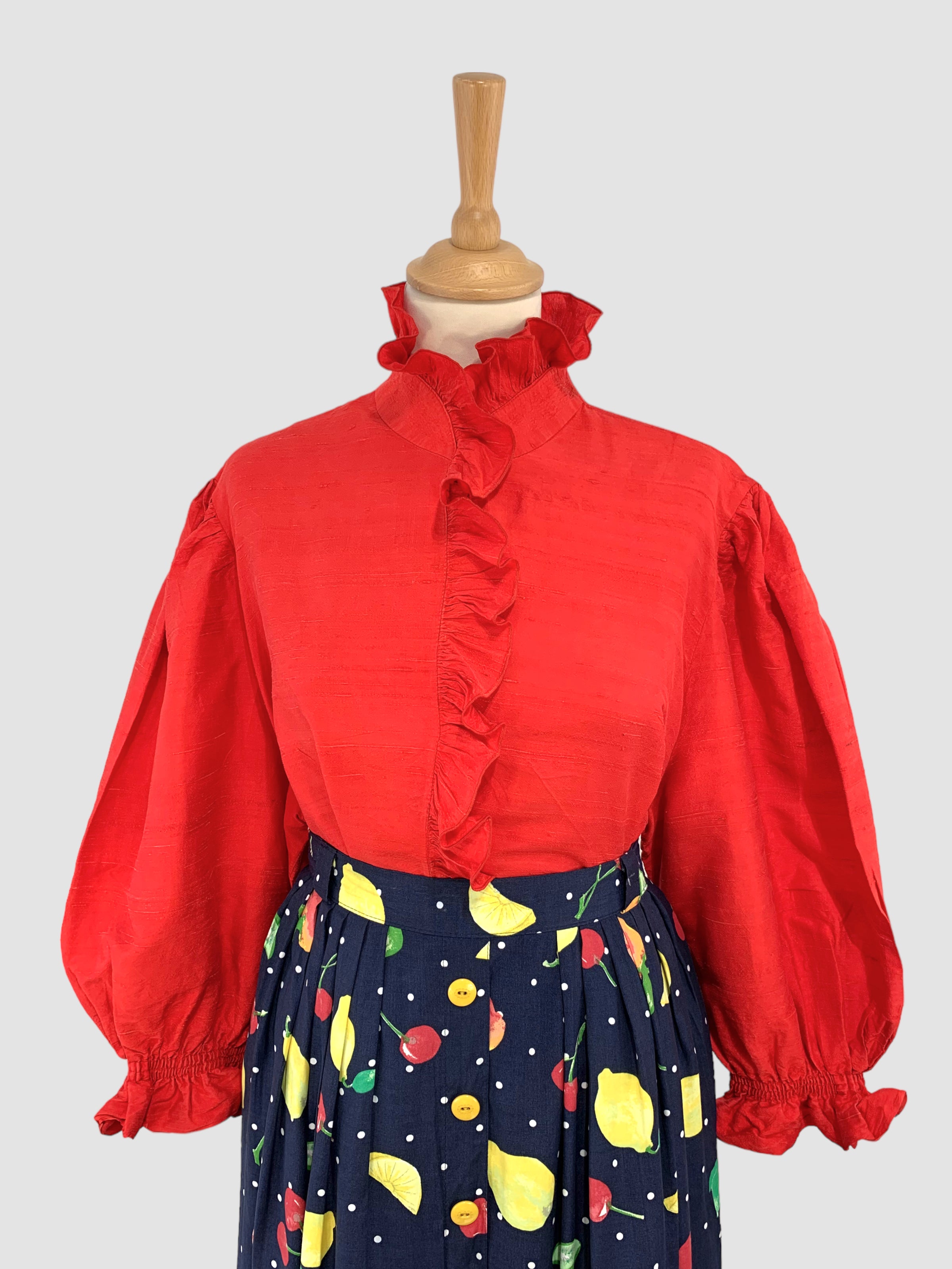 Cămașă vintage din mătase mărimea XL