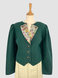 Sacou vintage din amestec de in mărimea L