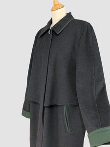 Palton vintage din amestec de lână pură mărimea XL
