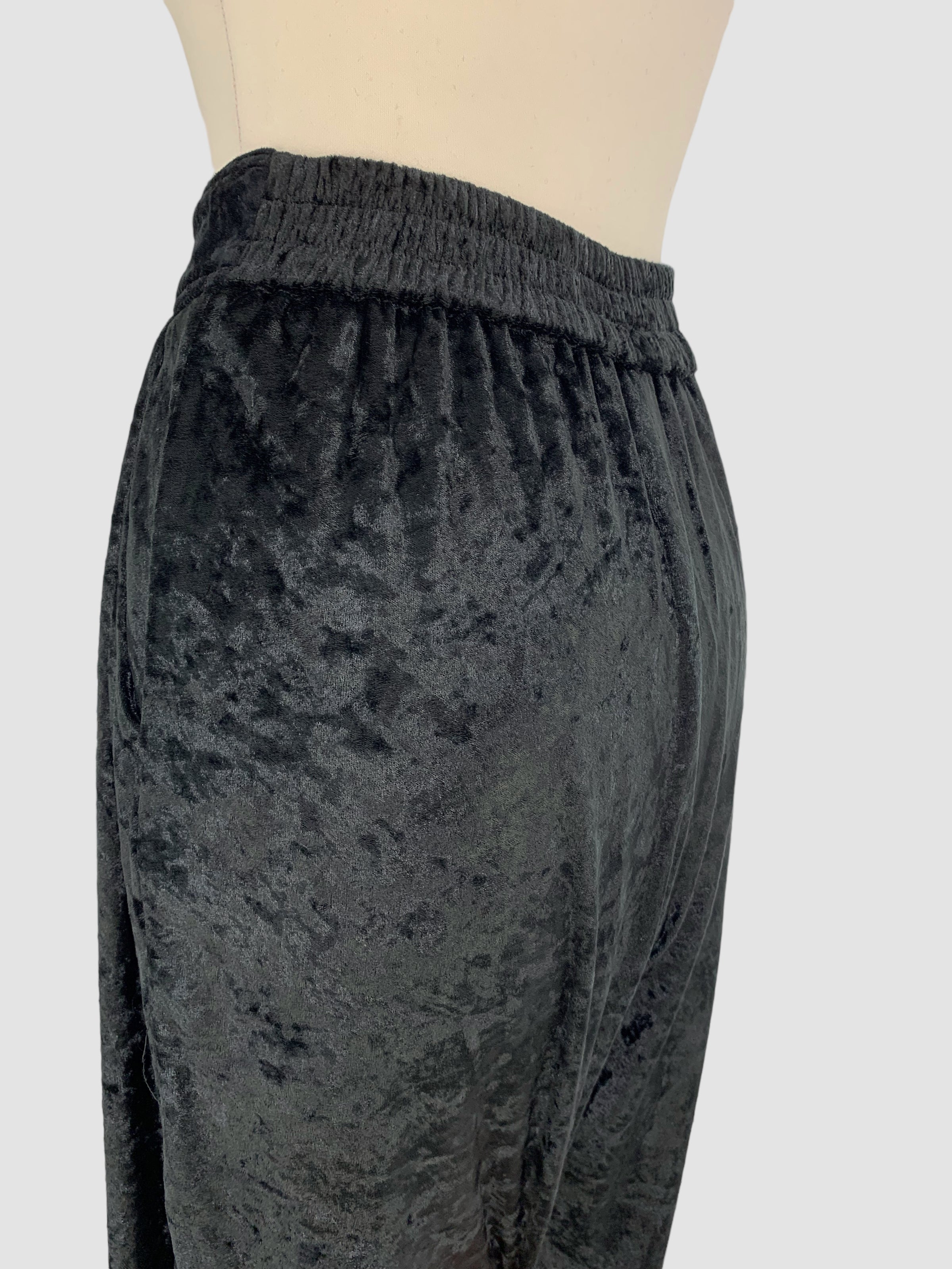 Pantaloni vintage din catifea potriviți pentru XS/S